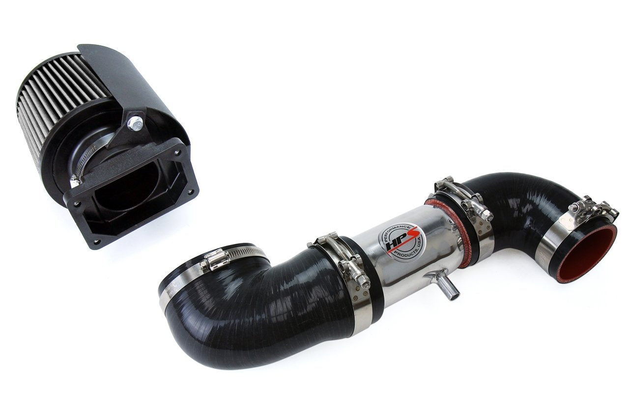 HPS Shortram Air Intake Kit 1991-1999 Mitsubishi 3000GT DOHC V6 3.0L Non Turbo, Includes Heat Shield, Polish