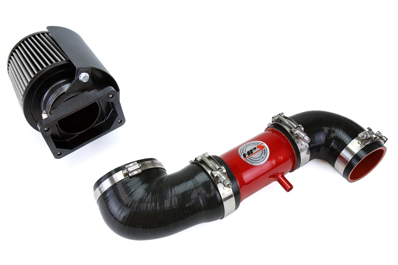 HPS Performance HPS Shortram Air Intake Kit 1991-1999 Dodge Stealth DOHC V6 3.0L Non Turbo, Includes Heat Shield, 827-151