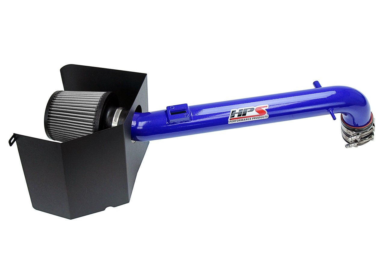 HPS Performance HPS Shortram Air Intake Kit 2005-2015 Toyota Tacoma Pickup 2.7L, Includes Heat Shield, 827-169
