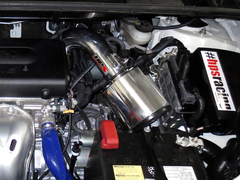 HPS Performance HPS Shortram Air Intake Kit 2009-2013 Toyota Matrix 2.4L, Includes Heat Shield, 827-501