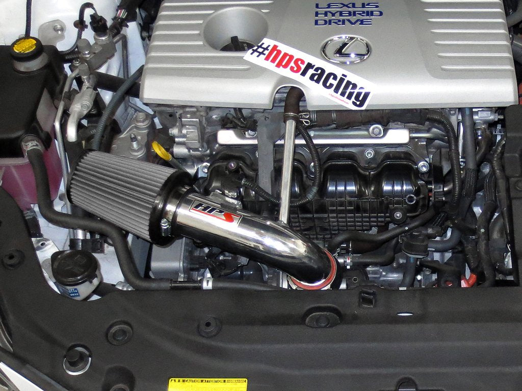 FR SPORT HPS Shortram Air Intake Kit 2011-2017 Lexus CT200h, Red - View 3