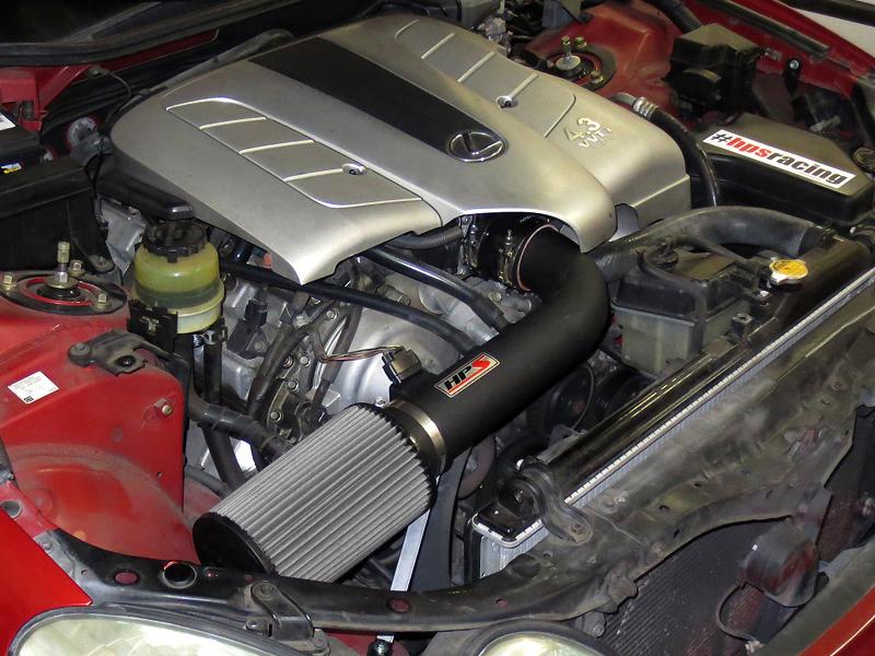 HPS Performance Products HPS Shortram Air Intake Kit 2001-2005 Lexus GS430 4.3L V8, 827-503
