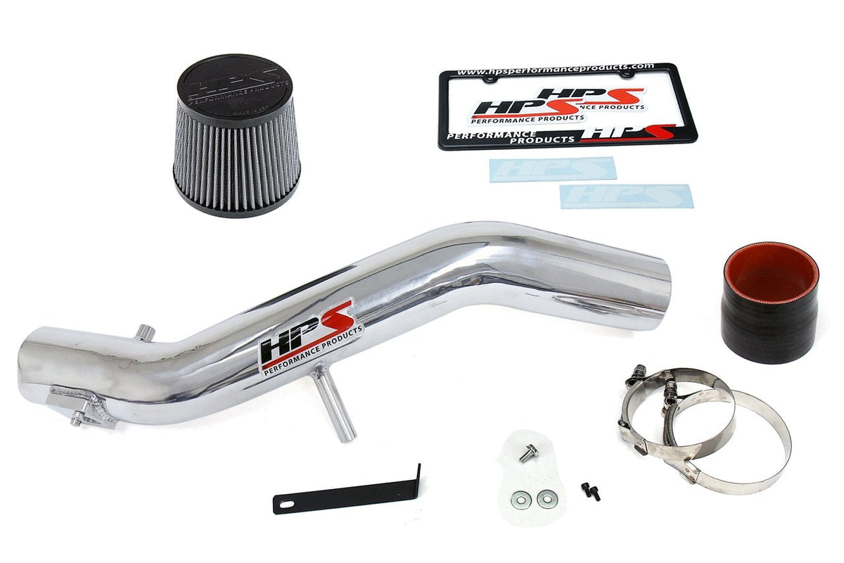 FR SPORT HPS Shortram Air Intake Kit 2006-2011 Lexus GS350 3.5L V6, Polish - View 4