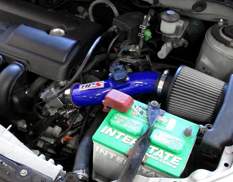 FR SPORT HPS Shortram Air Intake Kit 2003-2004 Pontiac Vibe 1.8L, Blue - View 2