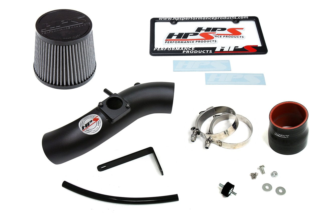 HPS Shortram Air Intake Kit 2003-2004 Toyota Corolla 1.8L, Black