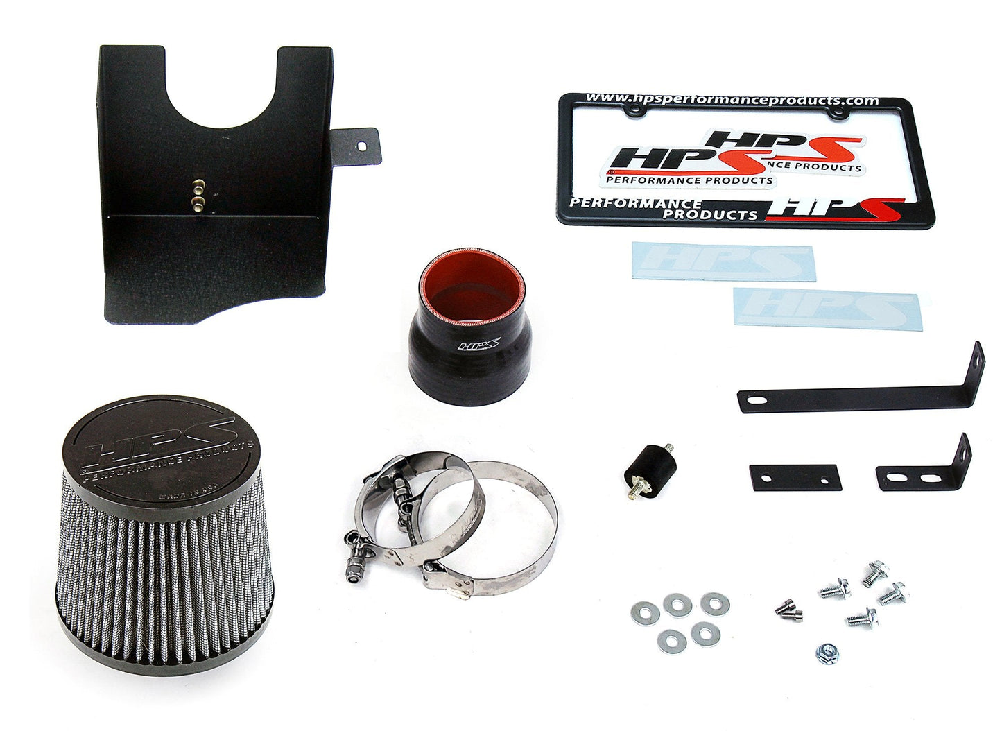 HPS Performance HPS Shortram Air Intake Kit 2007-2010 Scion tC 2.4L, Includes Heat Shield, 827-516