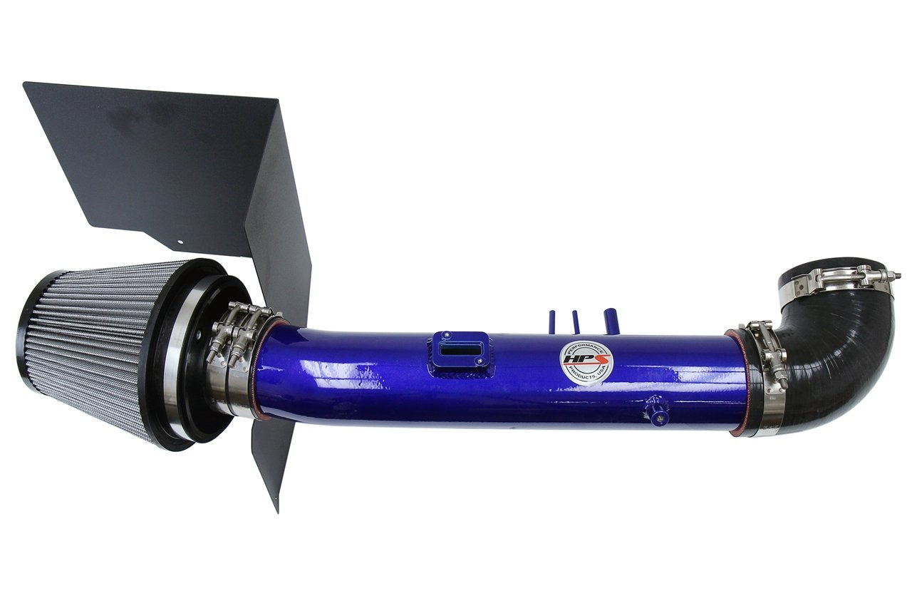 HPS Performance Products HPS Shortram Air Intake Kit 2005-2007 Toyota Sequoia 4.7L V8, Includes Heat Shield, 827-523