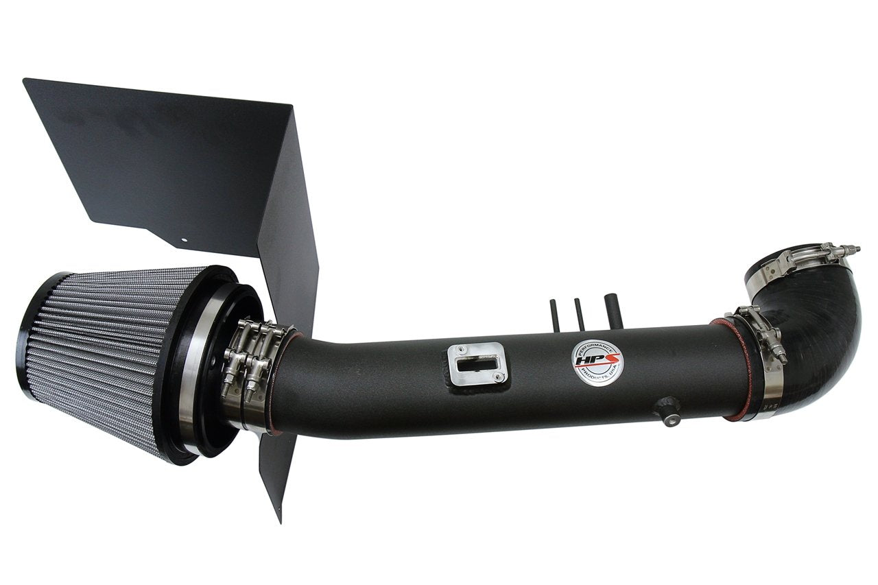HPS Performance Products HPS Shortram Air Intake Kit 2005-2007 Toyota Sequoia 4.7L V8, Includes Heat Shield, 827-523