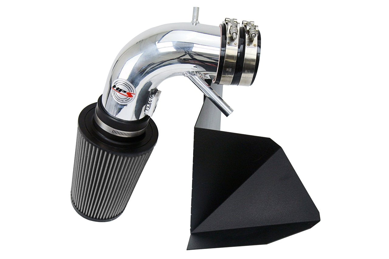 HPS Performance Products HPS Shortram Air Intake Kit 2013-2016 Hyundai Genesis Coupe 3.8L V6, Includes Heat Shield, 827-525