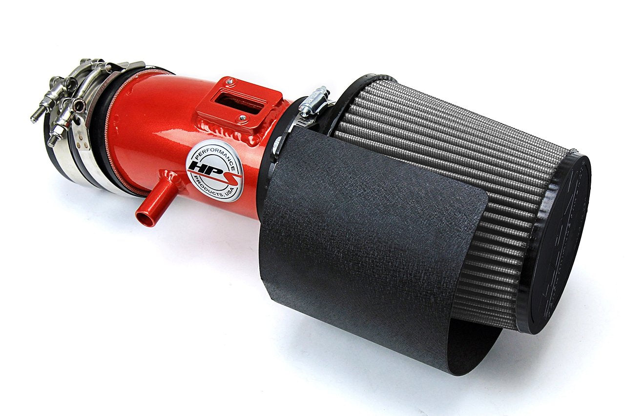 HPS Performance HPS Shortram Air Intake Kit 2009-2014 Nissan Maxima V6 3.5L, Includes Heat Shield, 827-533