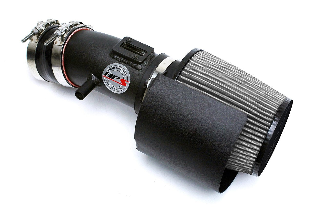 HPS Performance HPS Shortram Air Intake Kit 2009-2014 Nissan Maxima V6 3.5L, Includes Heat Shield, 827-533