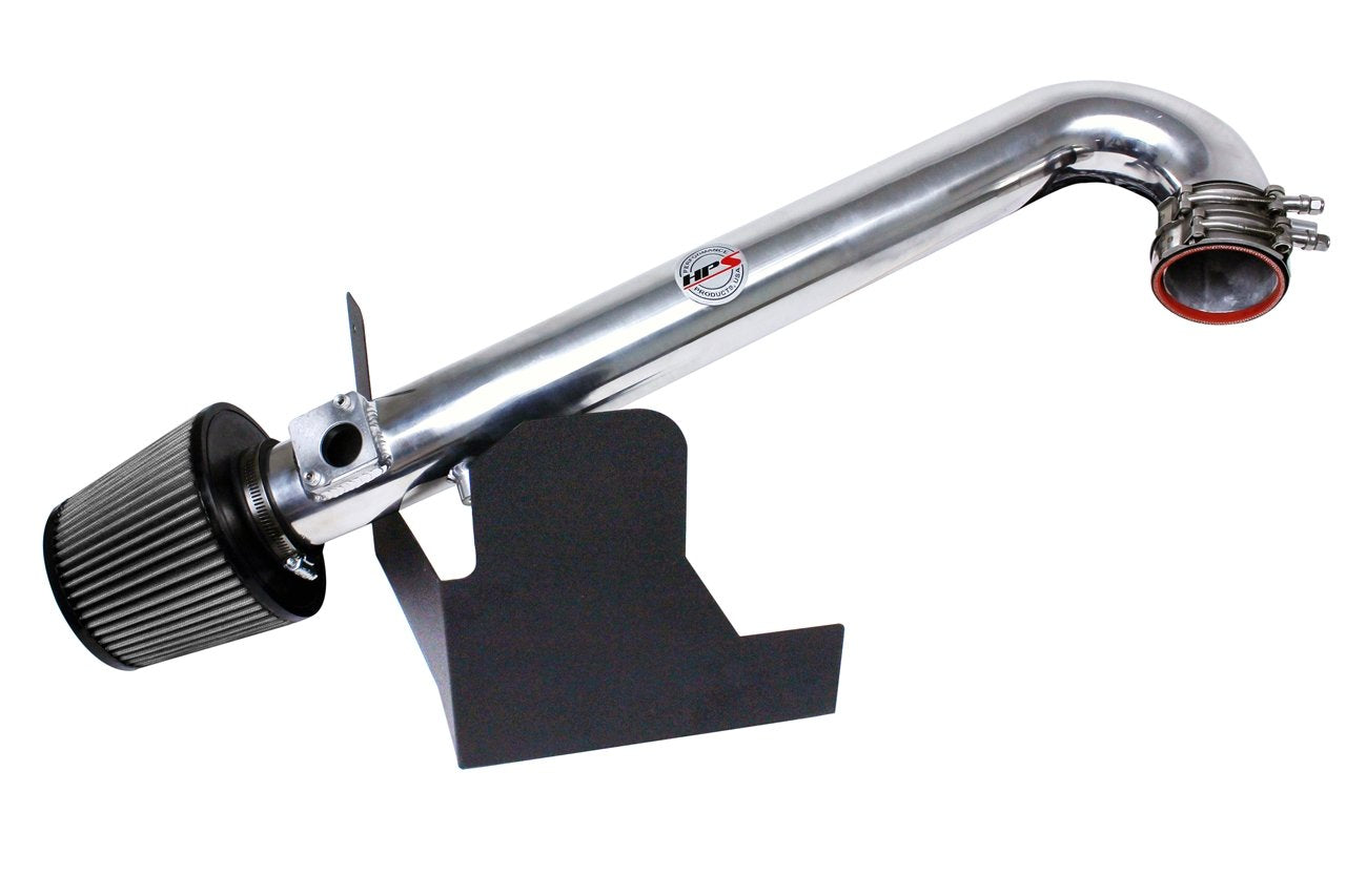 HPS Shortram Air Intake Kit 2013-2017 Subaru Outback 2.5L Non Turbo, Includes Heat Shield, Polish