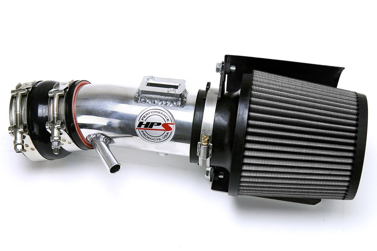 HPS Performance HPS Shortram Air Intake Kit 2007-2012 Nissan Altima V6 3.5L, Includes Heat Shield, 827-572