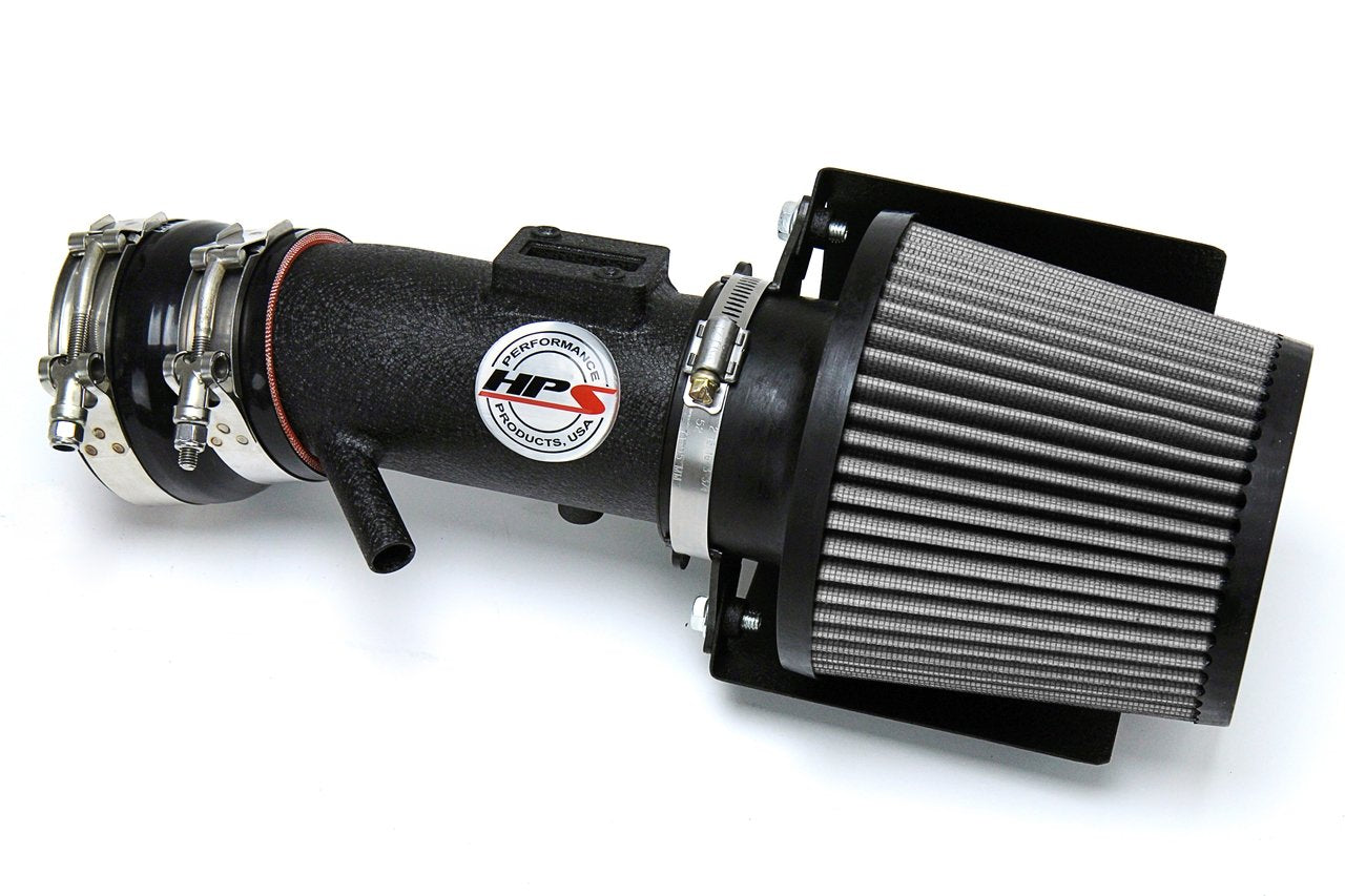 HPS Performance HPS Shortram Air Intake Kit 2007-2012 Nissan Altima V6 3.5L, Includes Heat Shield, 827-572