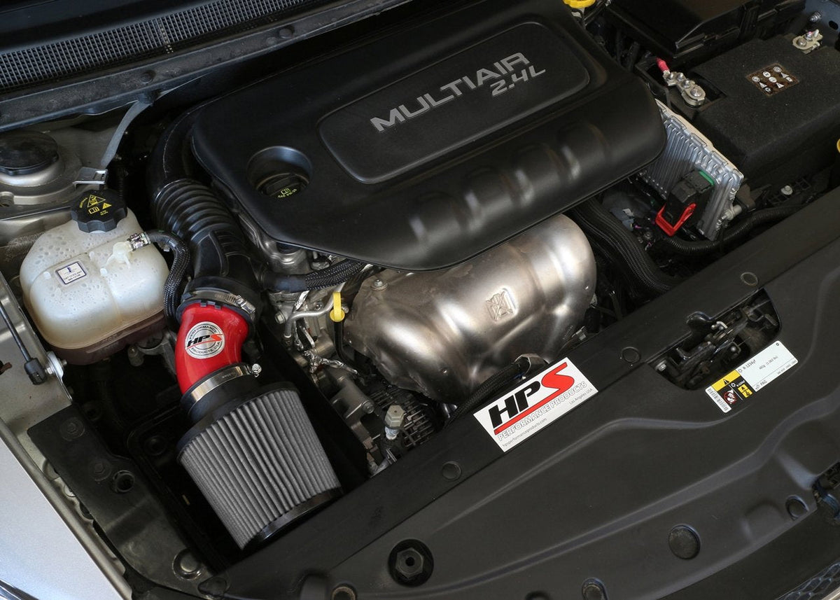 FR SPORT HPS Shortram Air Intake Kit 2015-2017 Chrysler 200 2.4L without MAF sensor, Includes...