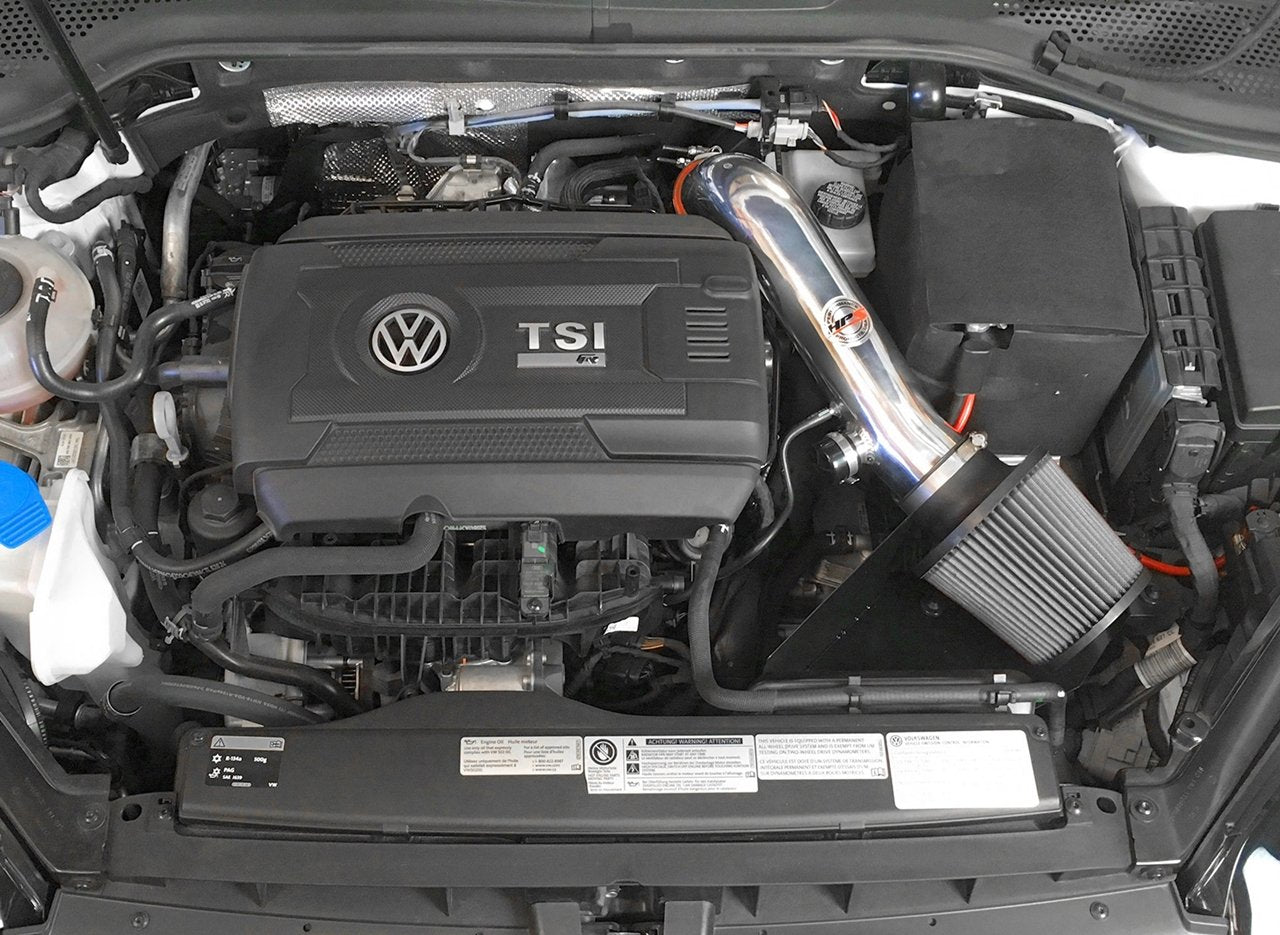 HPS Shortram Air Intake Kit 2015-2017 Audi S3 2.0T TFSI Turbo, Includes Heat Shield, Black