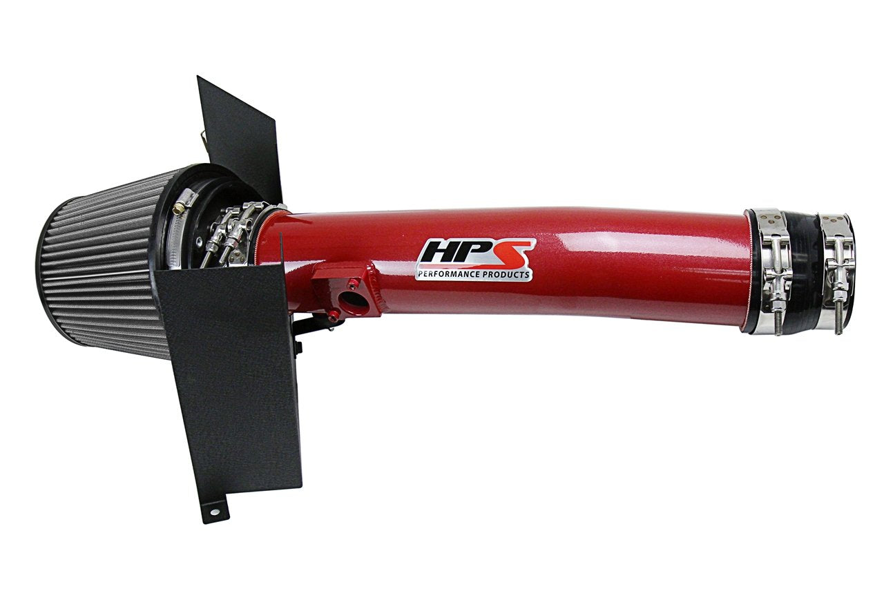 HPS Performance HPS Shortram Air Intake Kit 2010-2024 Toyota 4Runner 4.0L V6, Includes Heat Shield, 827-583