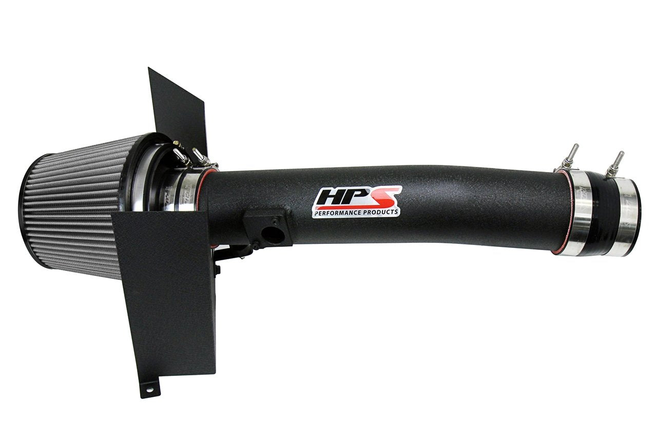HPS Performance HPS Shortram Air Intake Kit 2010-2024 Toyota 4Runner 4.0L V6, Includes Heat Shield, 827-583