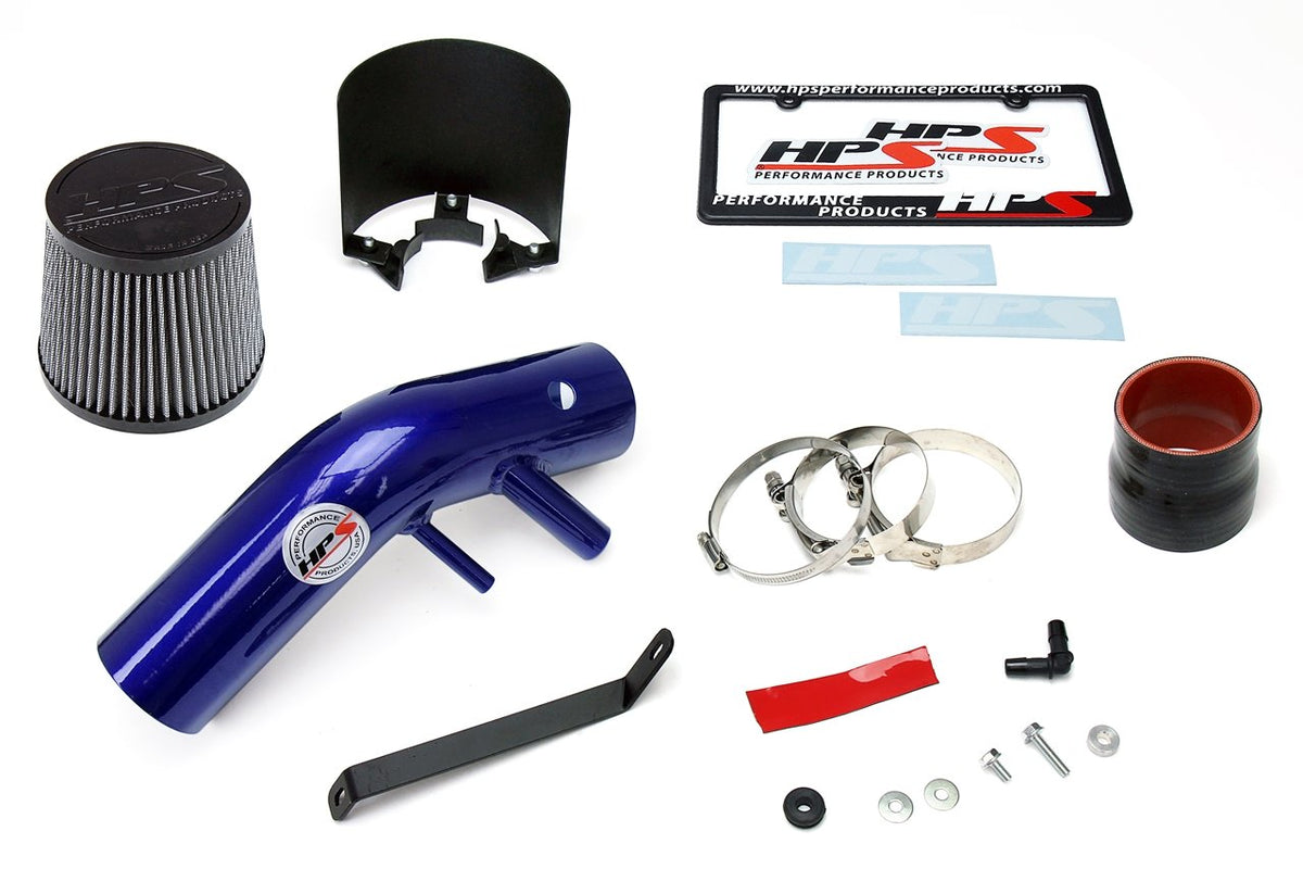 FR SPORT HPS Shortram Air Intake Kit 2016-2017 Kia Optima LX 1.6L Turbo, Includes Heat Shield,...