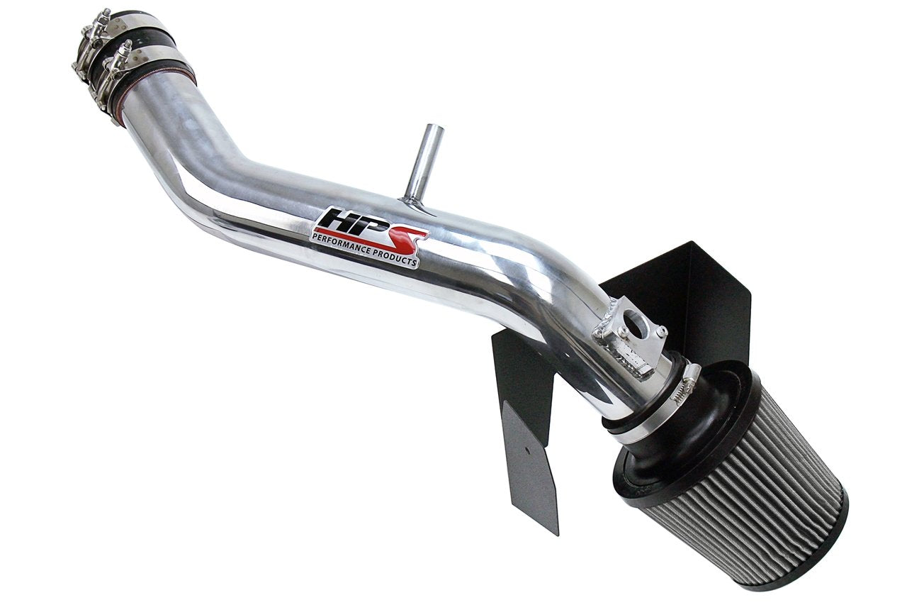 HPS Performance Products HPS Shortram Air Intake Kit 2006-2013 Lexus IS350 3.5L V6, Includes Heat Shield, Polish
