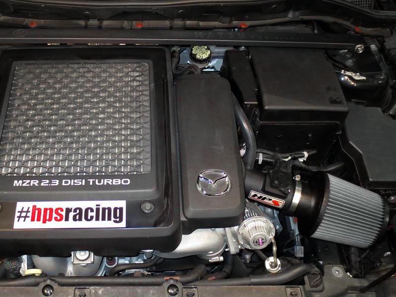 HPS Performance HPS Shortram Air Intake Kit 2007-2013 Mazda Mazdaspeed 3 2.3L Turbo, 827-601