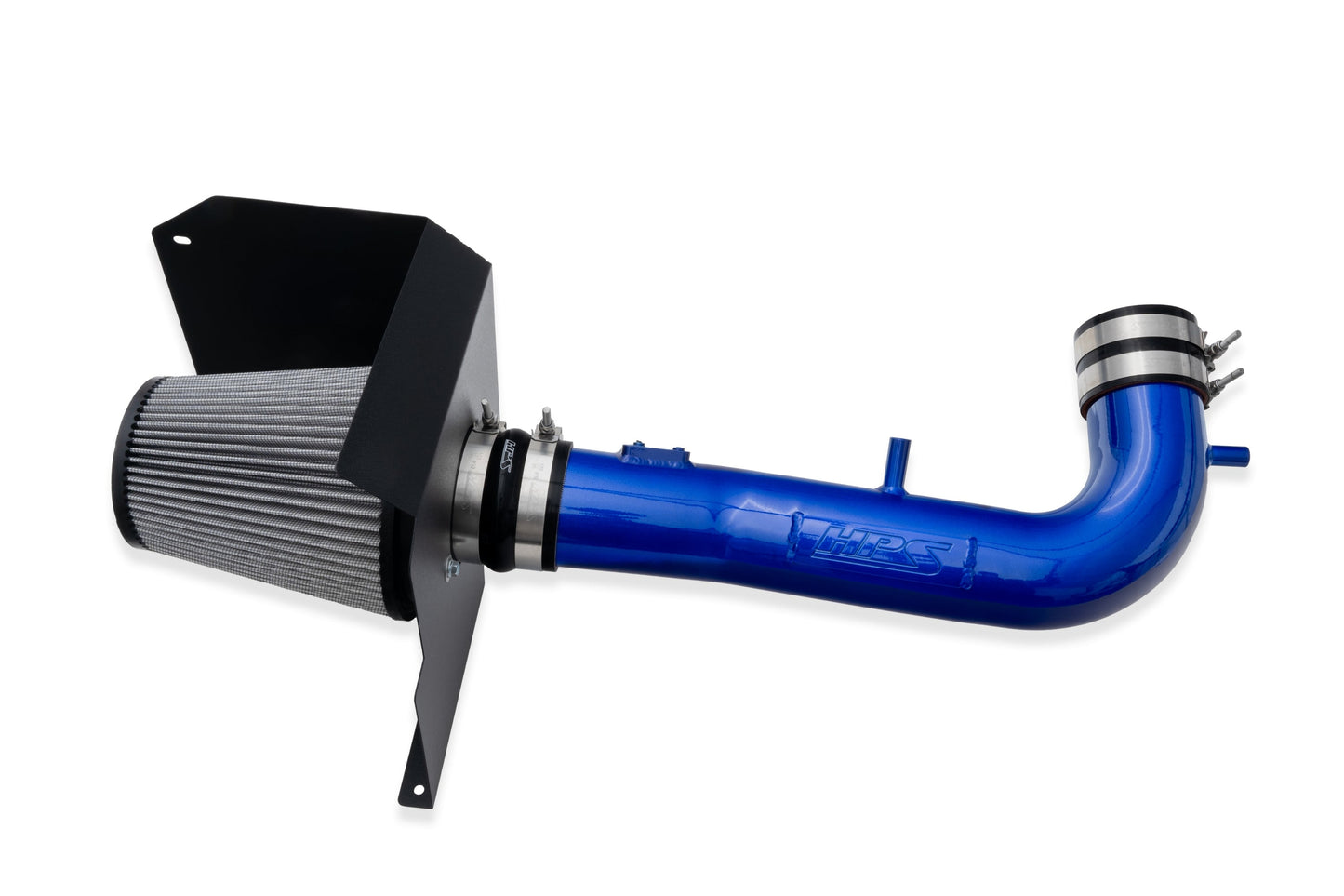 HPS Performance Air Intake Kit 2014-2019 GMC Sierra 1500 5.3L V8, Includes Heat Shield, 827-603