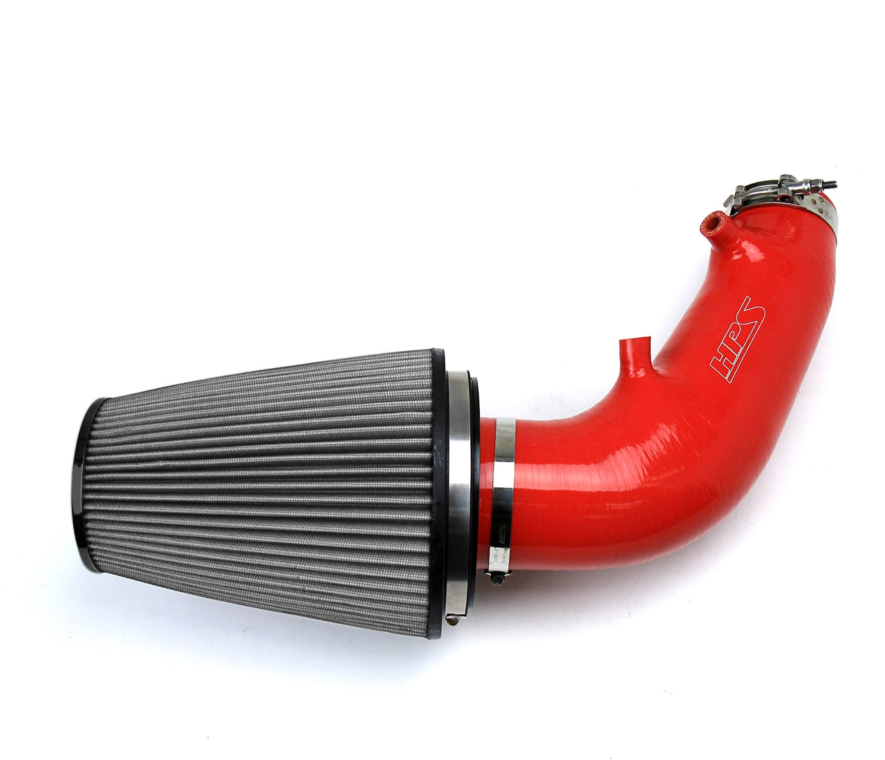 HPS Performance Products Shortram Air Intake Kit 2006-2009 Honda S2000 AP2 2.2L F22 drive-by-wire, Red