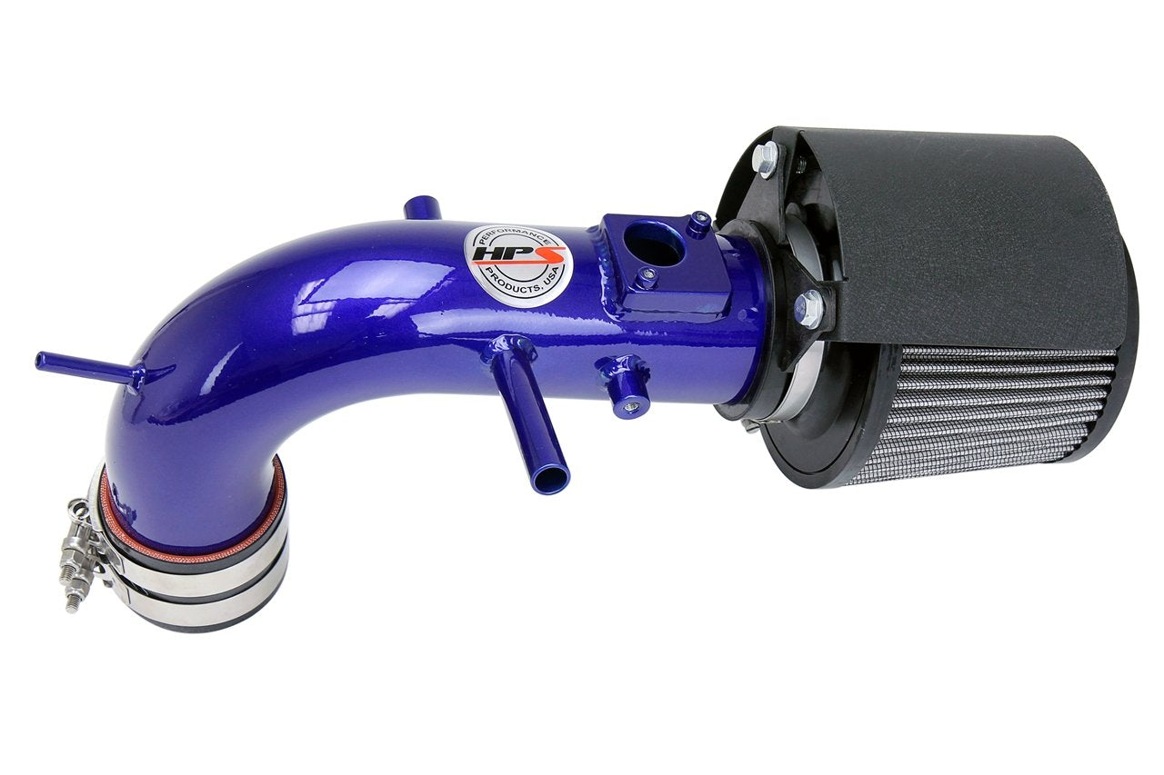 HPS Performance HPS Shortram Air Intake Kit 2013-2018 Toyota Rav4 2.5L, Includes Heat Shield, 827-612