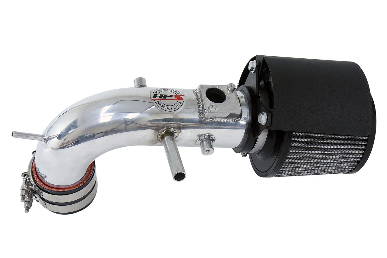 HPS Performance HPS Shortram Air Intake Kit 2013-2018 Toyota Rav4 2.5L, Includes Heat Shield, 827-612