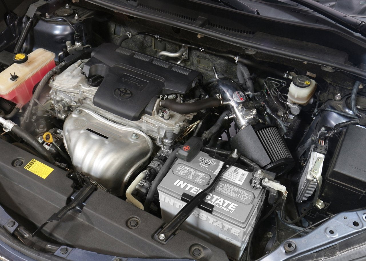 HPS Performance HPS Shortram Air Intake Kit 2013-2018 Toyota Rav4 2.5L, Includes Heat Shield, 827-612