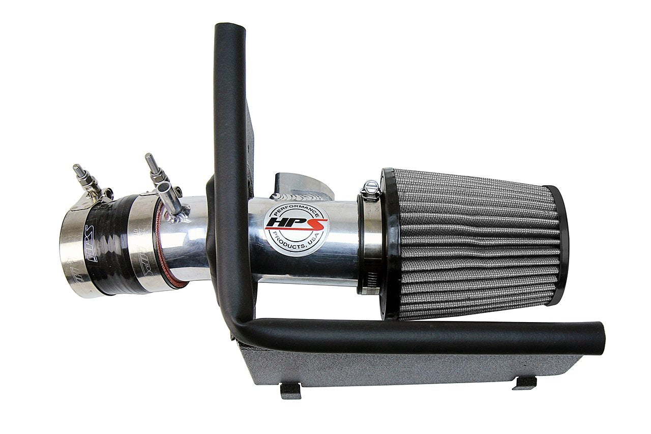 HPS Performance Products HPS Shortram Air Intake Kit 2016 Scion iA 1.5L, Includes Heat Shield, 827-613