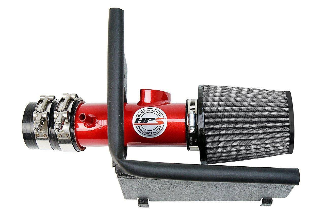 HPS Performance Products HPS Shortram Air Intake Kit 2016 Scion iA 1.5L, Includes Heat Shield, 827-613
