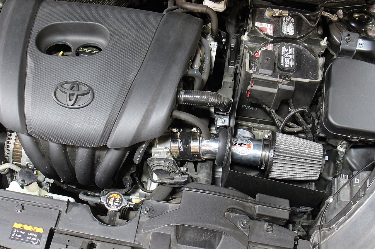 HPS Performance Products HPS Shortram Air Intake Kit 2016 Scion iA 1.5L, Includes Heat Shield, 827-613
