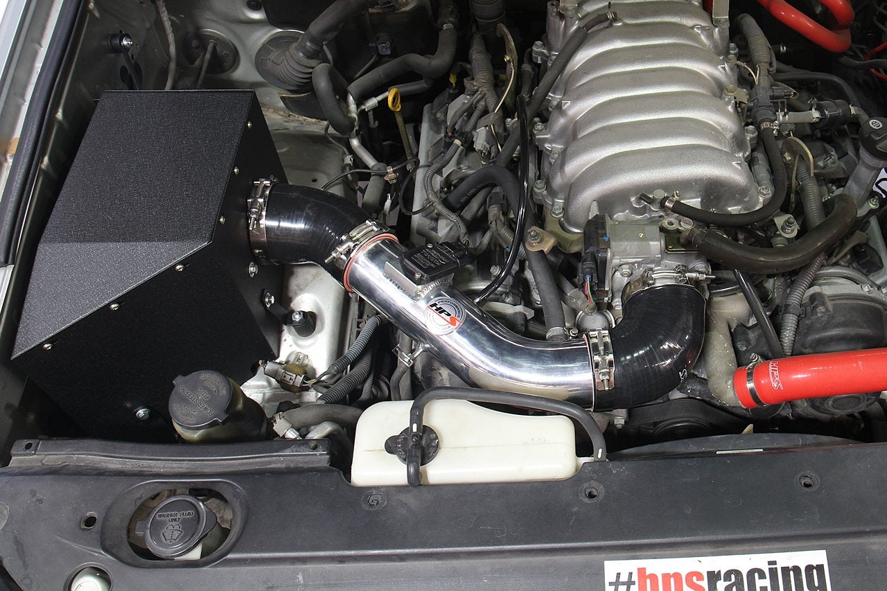 HPS Performance HPS Shortram Air Intake Kit 2003-2004 Lexus GX470 4.7L V8, Includes Heat Shield, 827-618