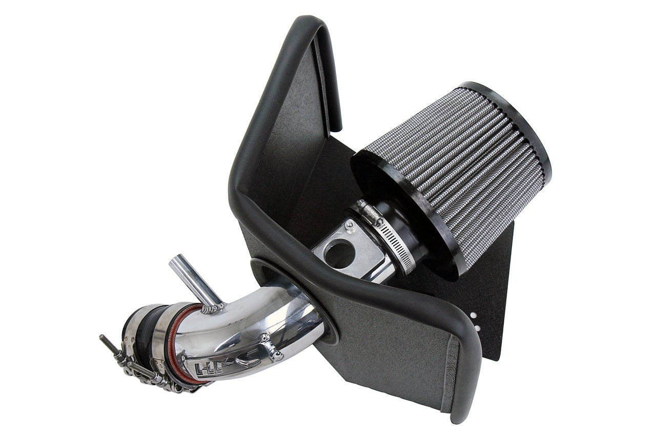 HPS Shortram Air Intake Kit 2016 Scion iM 1.8L, Includes Heat Shield, Polish