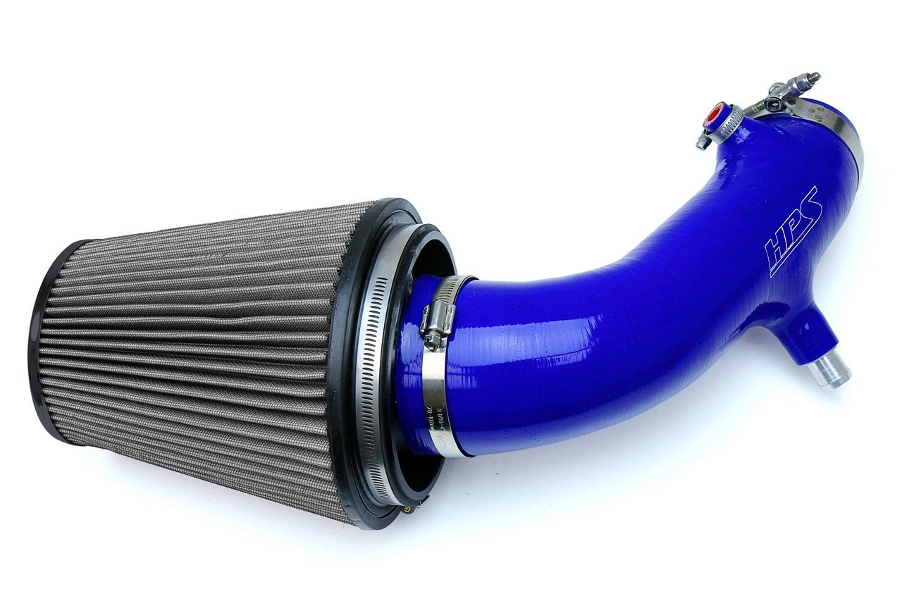 HPS Shortram Air Intake Kit 2000-2003 Honda S2000 AP1 2.0L, Blue