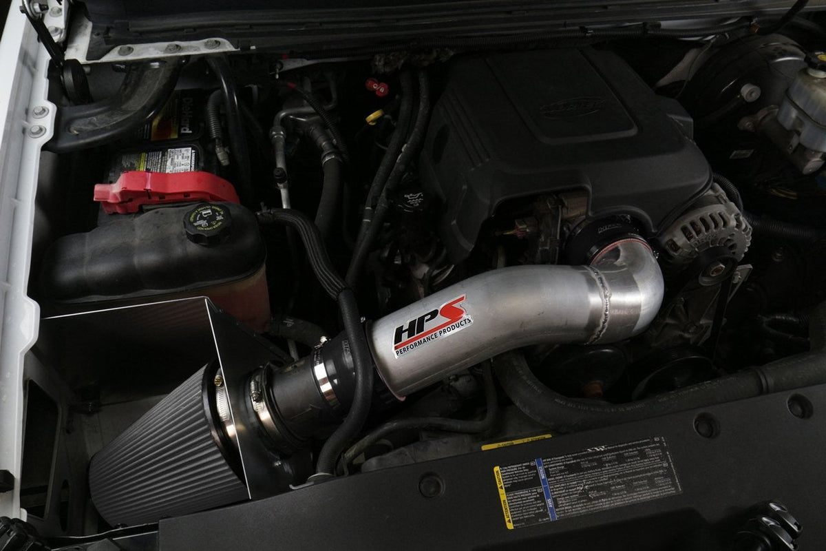 FR SPORT HPS Shortram Air Intake Kit 2007-2009 Chevy Cheyenne 2500 5.3L V8, Includes Heat Shield,...