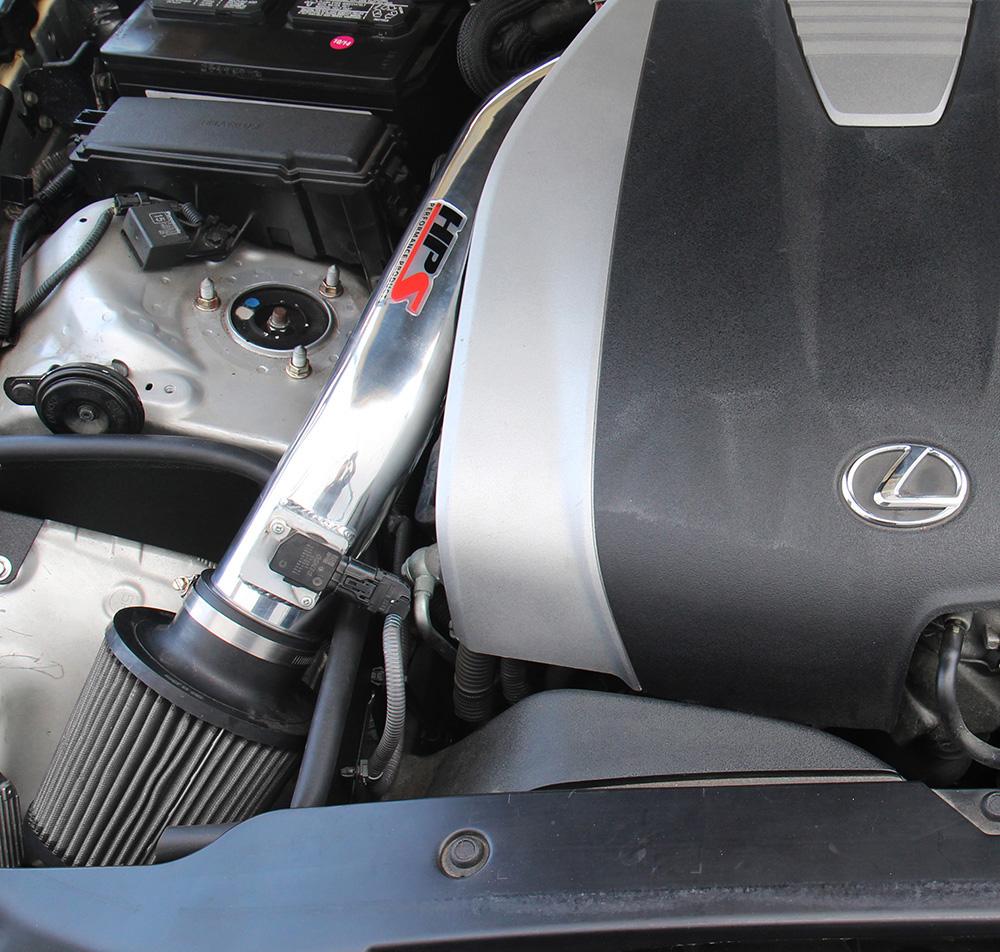 HPS Performance Products HPS Shortram Air Intake Kit 2014-2020 Lexus IS350 3.5L V6 (Except Convertible), Includes Heat Shield, 827-623