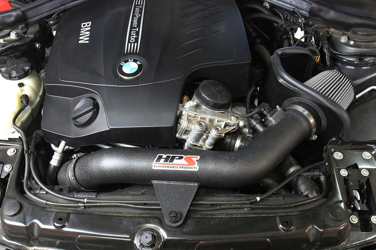 FR SPORT HPS Shortram Air Intake Kit 2014-2016 BMW M235i F22 3.0L Turbo N55, Includes Heat...