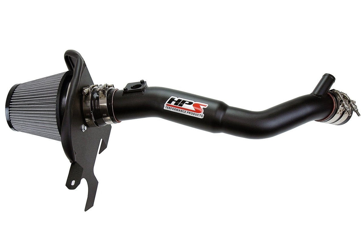 FR SPORT HPS Shortram Air Intake Kit 2018-2019 Lexus IS300 2.0L Turbo, Includes Heat Shield, Black