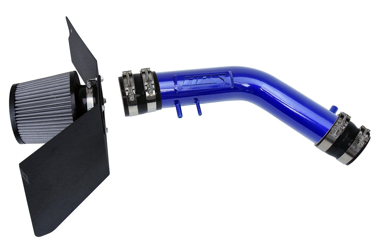 HPS Performance HPS Shortram Air Intake Kit 1995-1999 Toyota Tacoma 2.4L 2.7L, Includes Heat Shield, 827-663