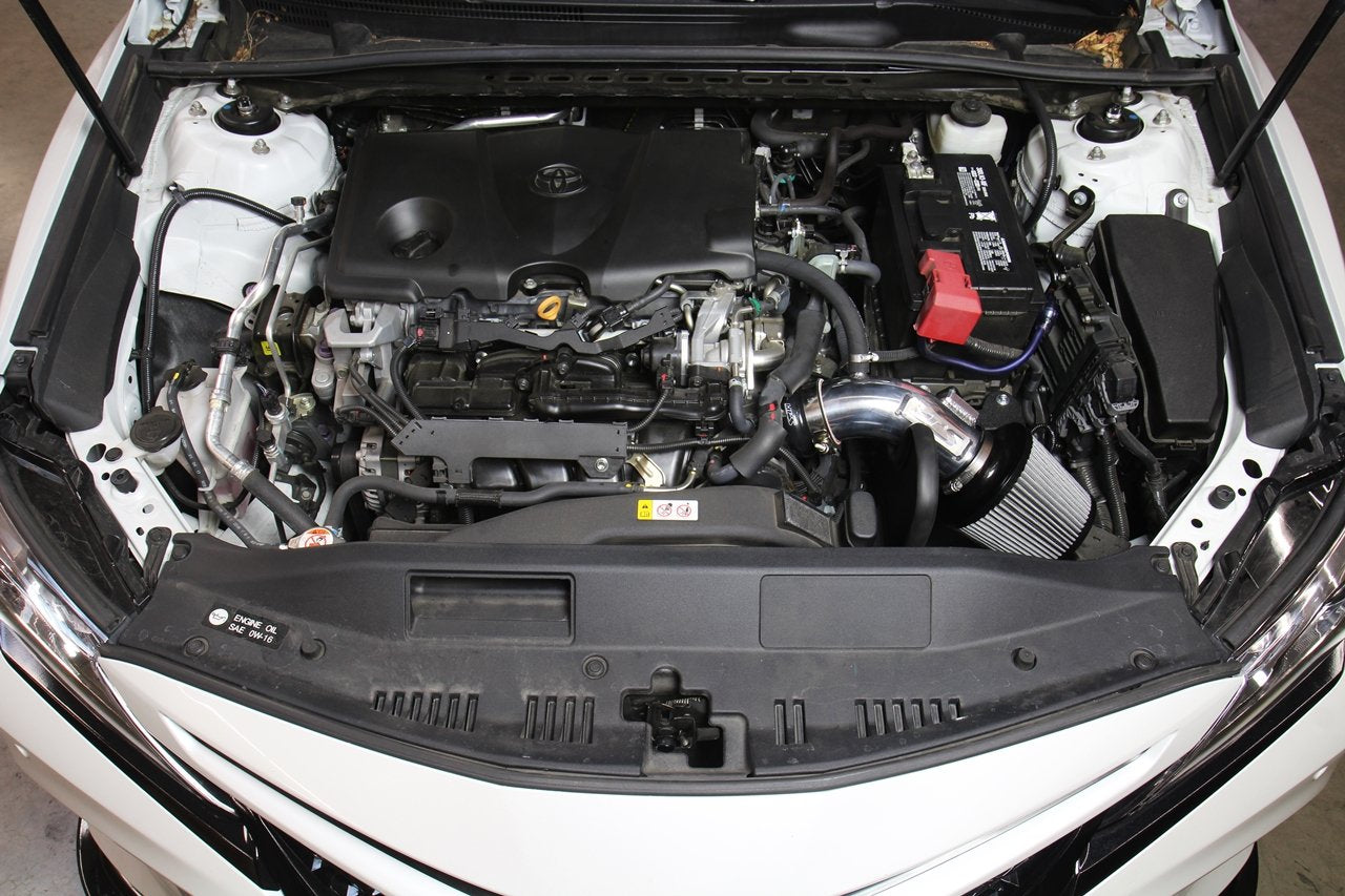 HPS Performance Air Intake Kit 2018-2024 Toyota Camry 2.5L, Includes Heat Shield, 827-665