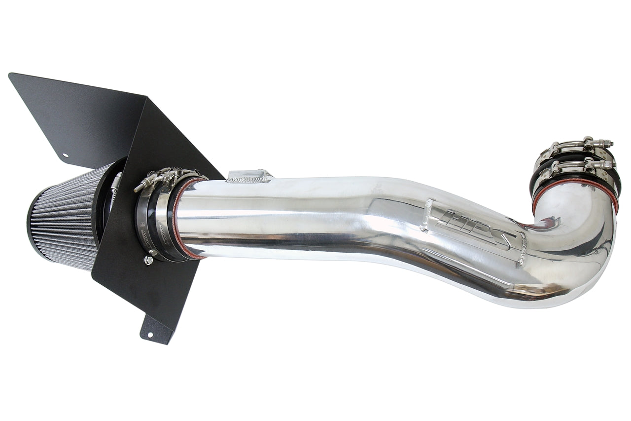 HPS Performance HPS Shortram Air Intake Kit 2009-2013 Chevy Avalanche 5.3L 6.0L V8, Includes Heat Shield, 827-667