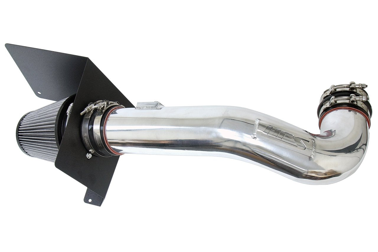 HPS Shortram Air Intake Kit 2009-2014 Chevy Suburban 5.3L V8, Includes Heat Shield, 827-667