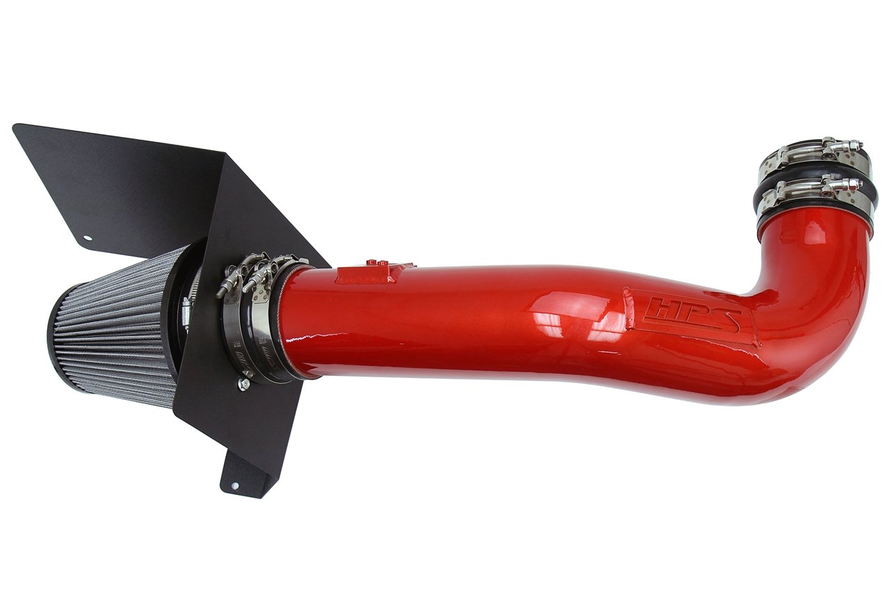 HPS Shortram Air Intake Kit 2009-2014 Chevy Suburban 5.3L V8, Includes Heat Shield, 827-667