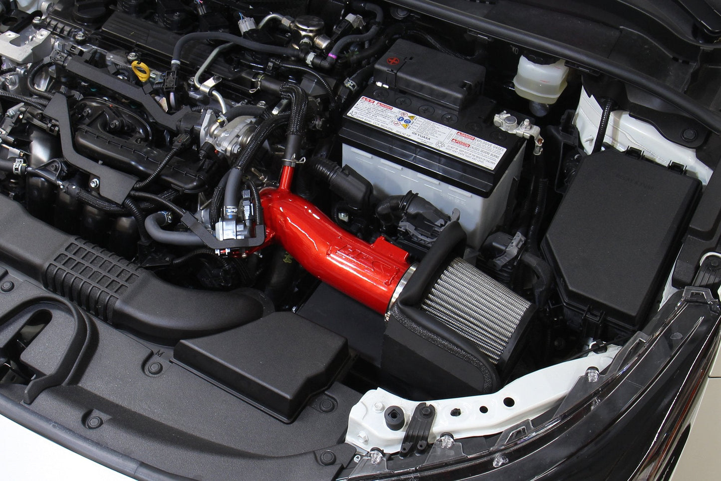 HPS Performance Air Intake Kit 2019-2024 Toyota Corolla 2.0L, Includes Heat Shield, 827-675