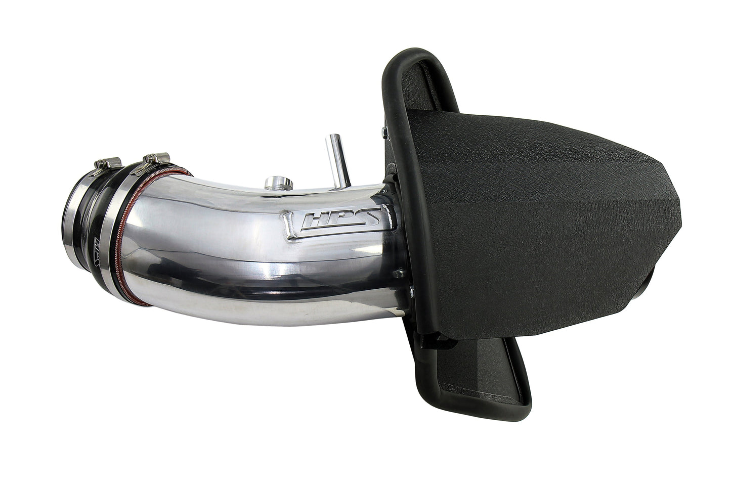 HPS Performance Air Intake with Heat Shield, Dodge 2019-2023 Charger Hellcat 6.2L V8 Supercharged, 827-681