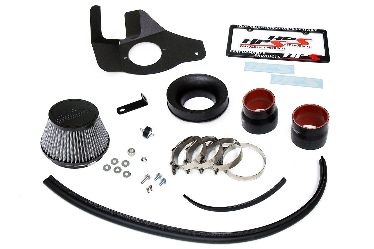 HPS Performance Air Intake Kit 2013-2020 Lexus GS350 3.5L V6, Includes Heat Shield, 827-682