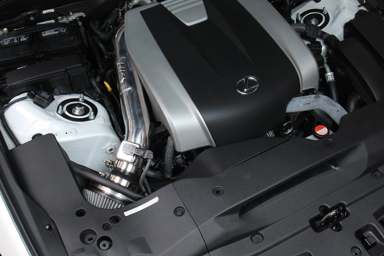 HPS Performance Air Intake Kit 2013-2020 Lexus GS350 3.5L V6, Includes Heat Shield, 827-682