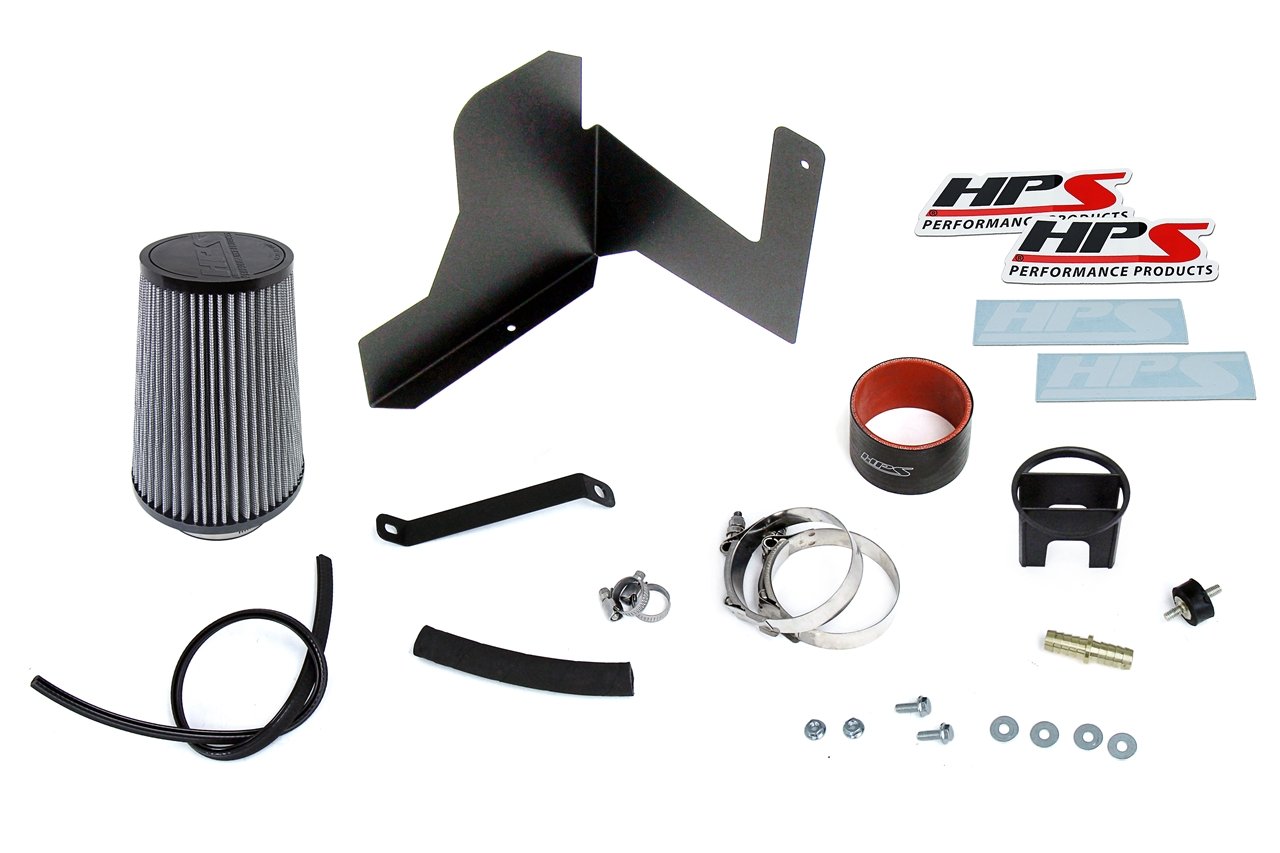 HPS Performance HPS Shortram Air Intake Kit with Heat Shield Subaru 2017-2026 Impreza 2.0L Non Turbo, 827-684